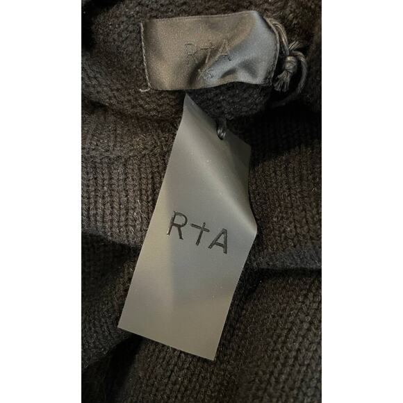 NWT RTA Emma Distressed Cashmere Pullover Sweater Size XS - Picture 7 of 10